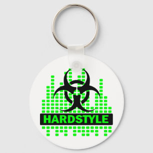 Hardstyle Tempo design Schlüsselanhänger