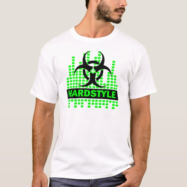 Hardstyle Tempoentwurf T-Shirt (Vorderseite)