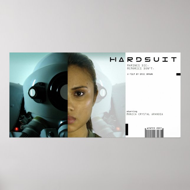 Hardsuit-Filmplakat Poster (Vorne)