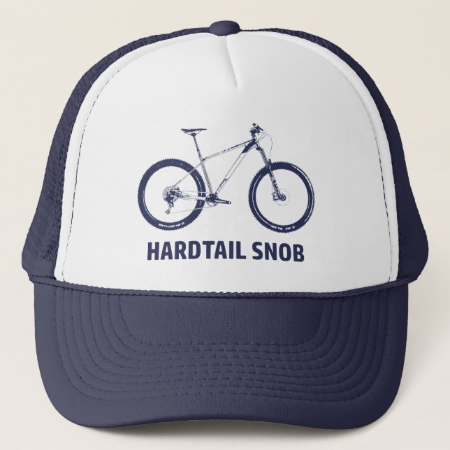 Hardtail Snob Truckerkappe (Vorderseite)