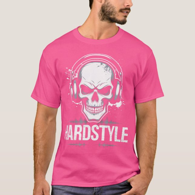 HardTechno Rave Love HardMusic Edm T-Shirt (Vorderseite)