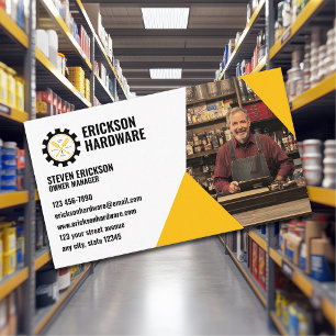 Hardware-Store Visitenkarte