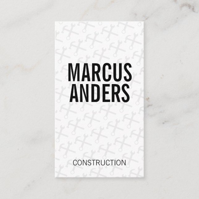 Hardware-Tools Visitenkarte (Vorderseite)