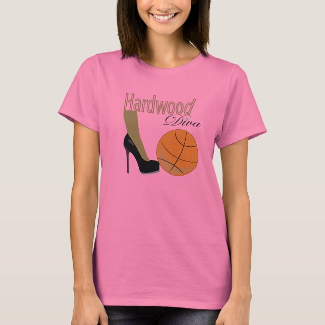 Hardwood Diva Classic T-Shirt (Vorderseite)