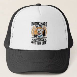 Hardworking Dog Parent Truckerkappe