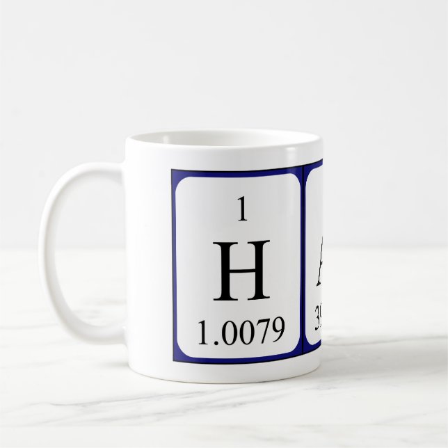 Hardy Periodenname Tasse (Links)