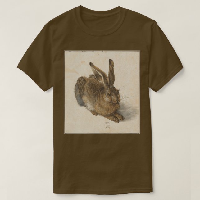 Hare 1502 von Albrecht Drer T-Shirt (Design vorne)