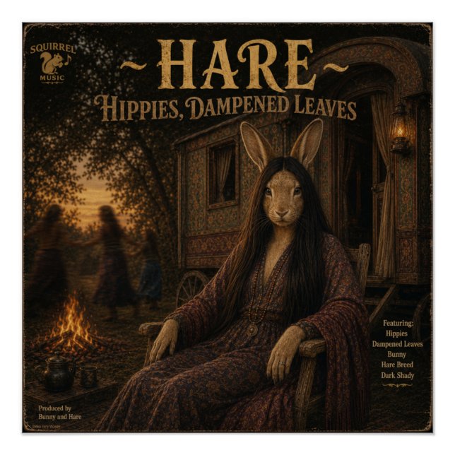 Hare Album: eine Parodie Poster (Vorderseite)