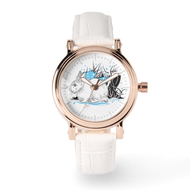 Hare Armbanduhr (Vorderseite)