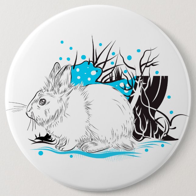 Hare Button (Vorderseite)