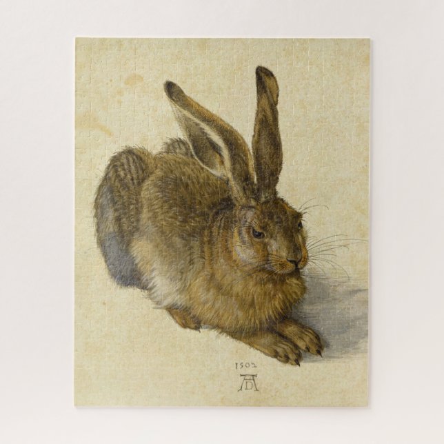 Hare by Albrecht Durer Puzzle (Vertikal)