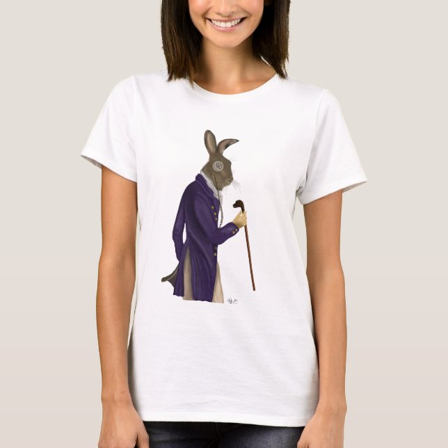Hare in Lila Hülle 2 T-Shirt (Vorderseite)
