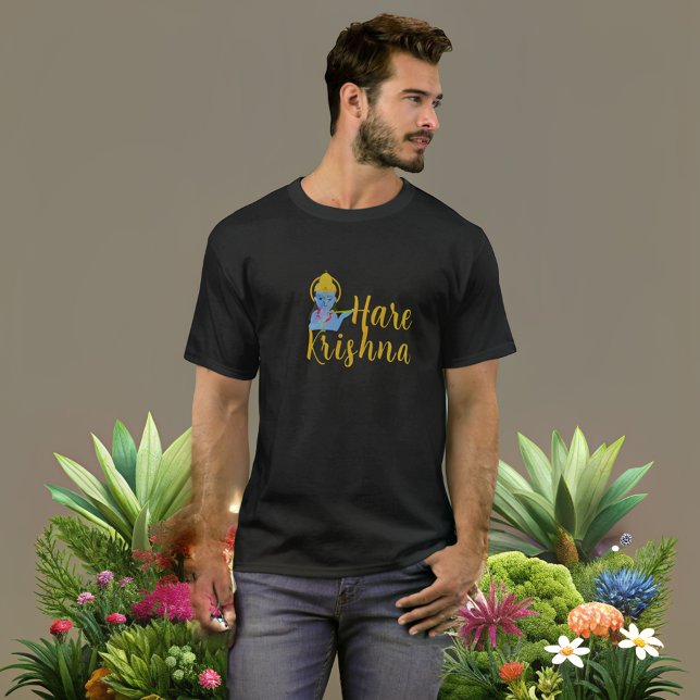 Hare Krishna Black T - Shirt (Von Creator hochgeladen)