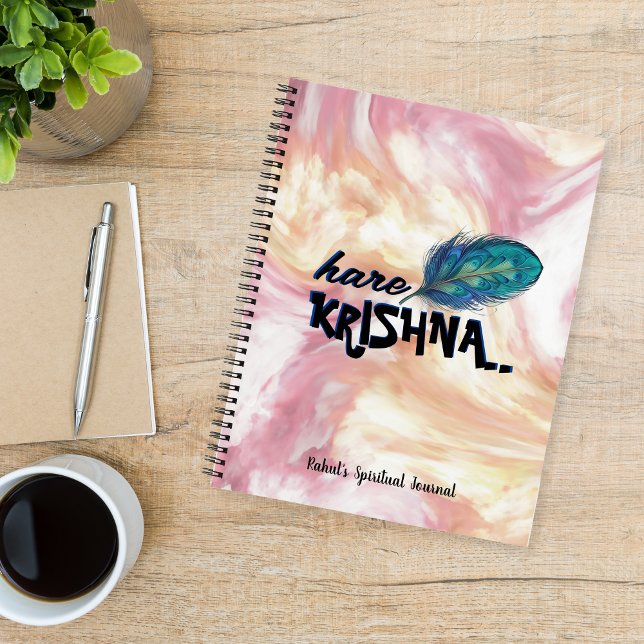 "Hare Krishna" Hindu Spiritual Journal Notizbuch (Von Creator hochgeladen)