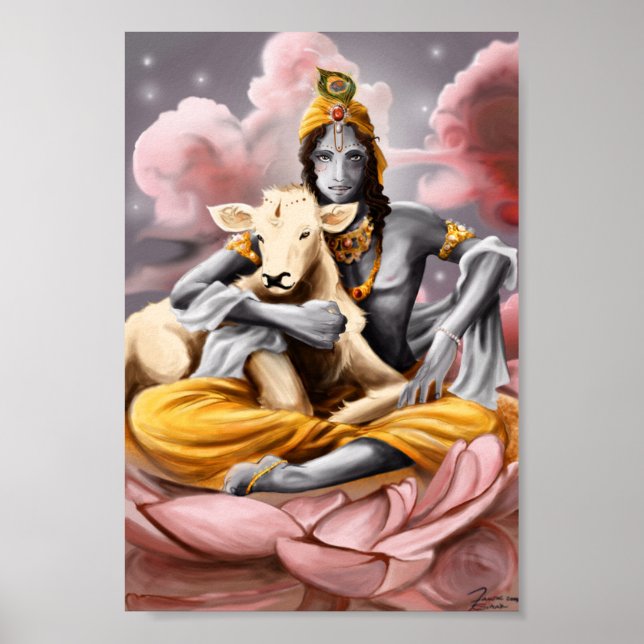 Hare_Krishna Poster (Vorne)