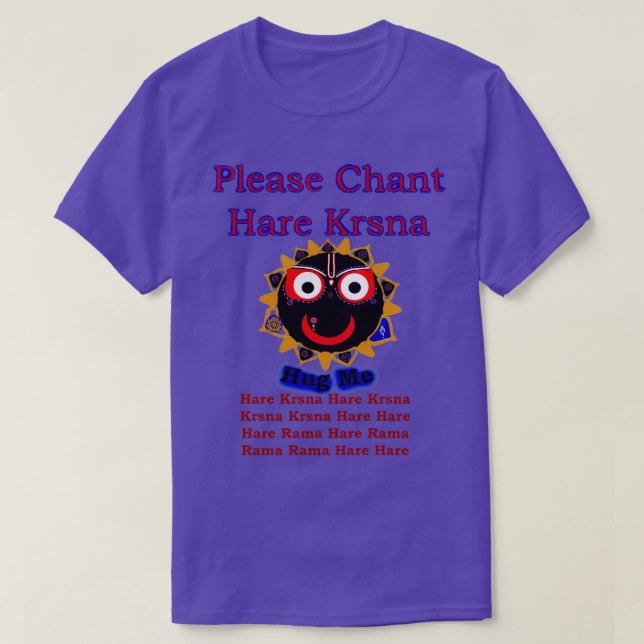 Hare Krsna Jagannath Hug T-Shirt (Design vorne)