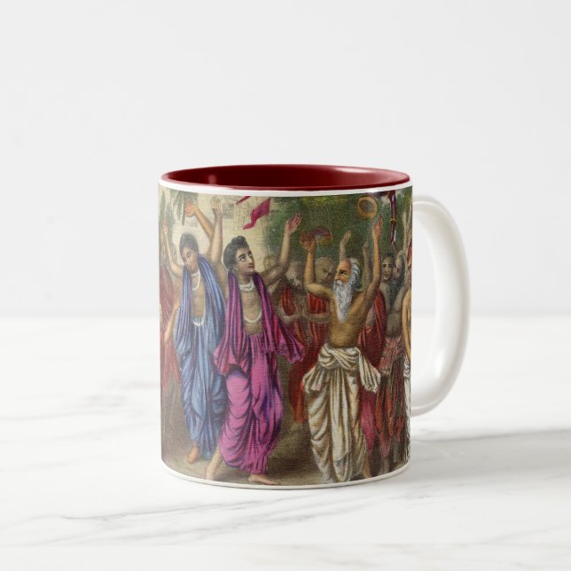 Hare Krsna Tasse (VorderseiteRechts)