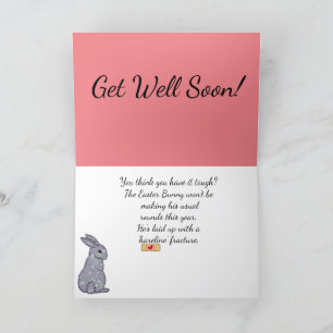 "Hare-Line"-Struktur Dankeskarte