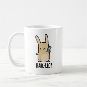 Hare-llo There Funny Hare Rabbit Pub Kaffeetasse