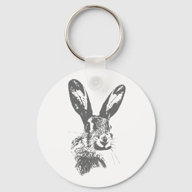 Hare Schlüsselanhänger (Vorderseite)
