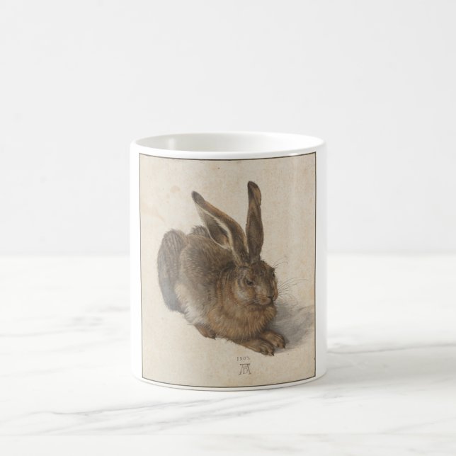 Hare (von Albrecht Dürer) Kaffeetasse (Mittel)