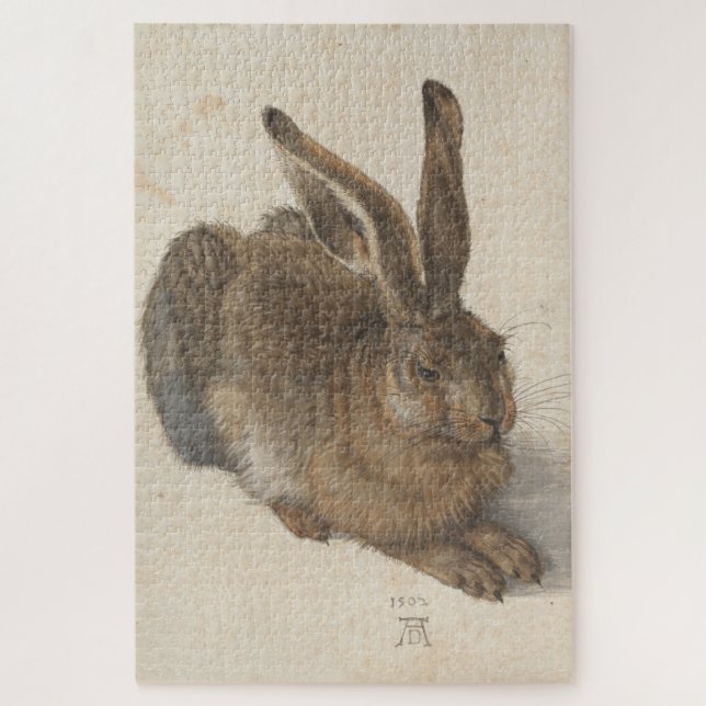 Hare (von Albrecht Dürer) Puzzle (Vertikal)