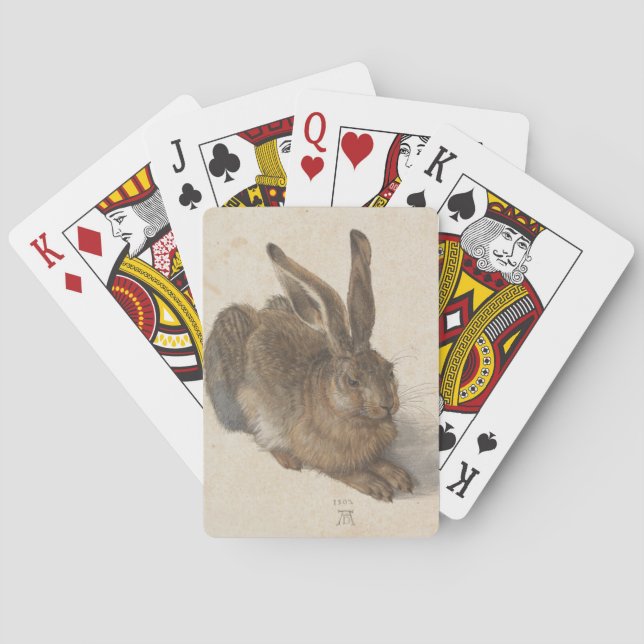 Hare (von Albrecht Dürer) Spielkarten (Rückseite)