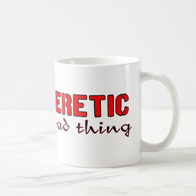 häretisch kaffeetasse (Rechts)