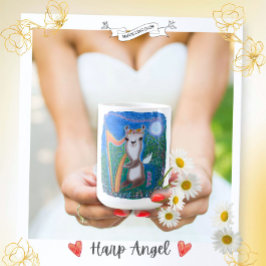 Harf Mond Engel Kaffeetasse