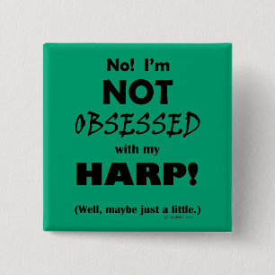 Harfe Button