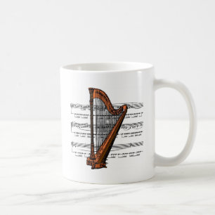 Harfe Musical 02 B Tasse