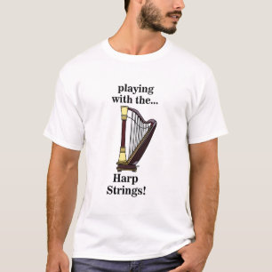 Harfe Musikinstrument Harfe T-Shirt