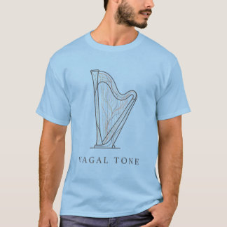 Harfe-Shirt Vagusnerv-Heilung - Vagaler Ton Tee