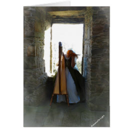 Harfe von der letzten leeren Karte