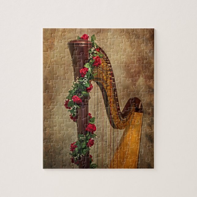 Harfen-Puzzlespiel Puzzle (Vertikal)