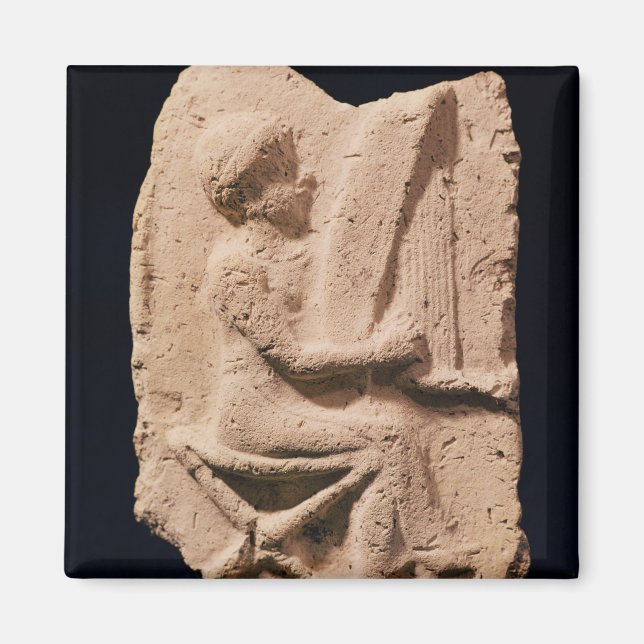 Harfenspieler, 1830-1600 vor Christus Magnet (Vorne)