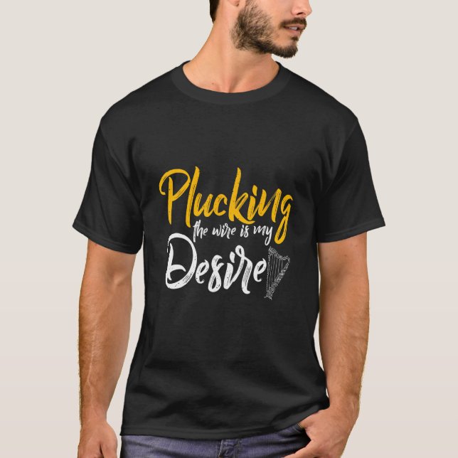 Harfenspieler 1 T-Shirt (Vorderseite)