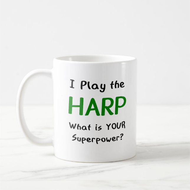 Harfenspieler Kaffeetasse (Links)