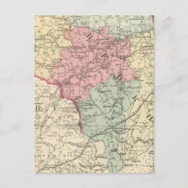 Harford Postkarte (Vorderseite)