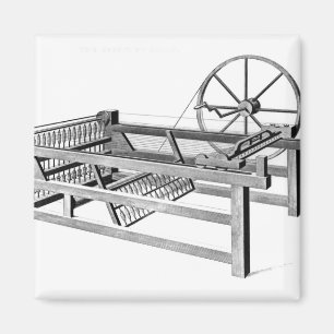 Hargreaves's Spinning Jenny, graviert von Magnet