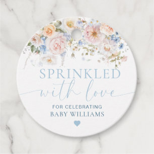 Hargrove Bue Babydusche gesprinkt mit Liebe Geschenkanhänger