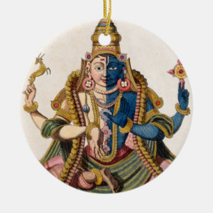 Hari-Hara, "von der Reise ZusatzIndes und von Keramikornament