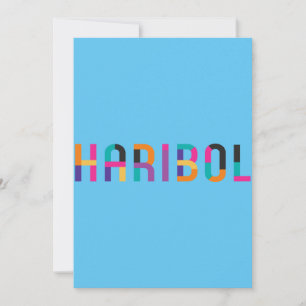 Haribol Nitai Gaur            Einladung