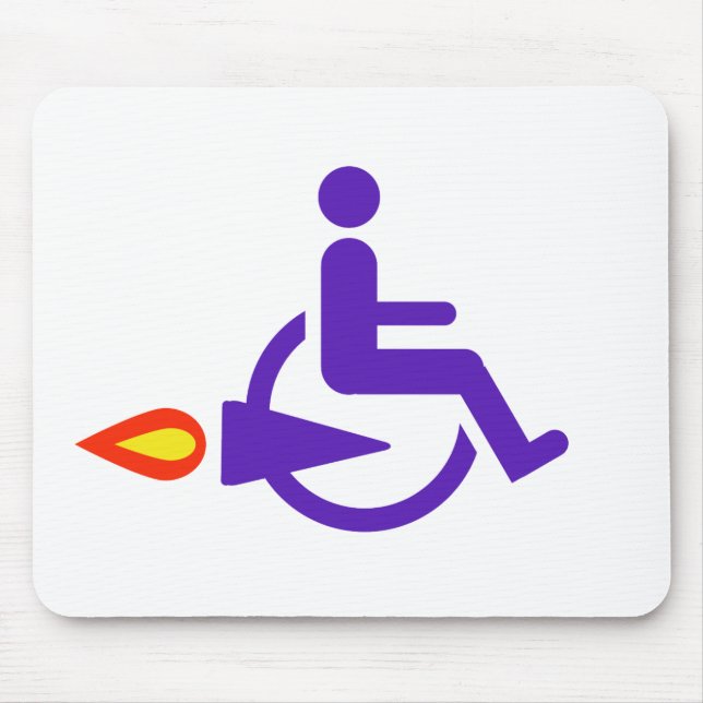 Harldy Handicapped Mousepad (Vorne)