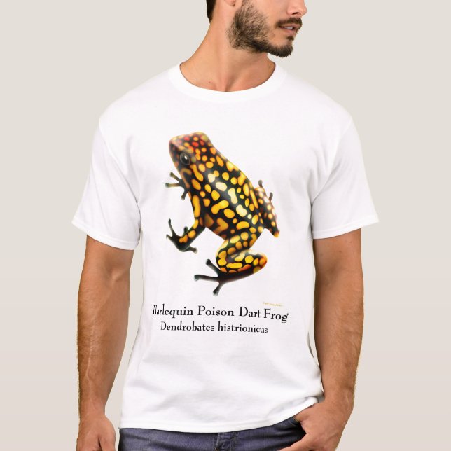 Harlekin-Gift-Pfeil-Frosch-T - Shirt (Vorderseite)