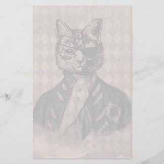 Harlekin-Katzen-Schmutz Briefpapier