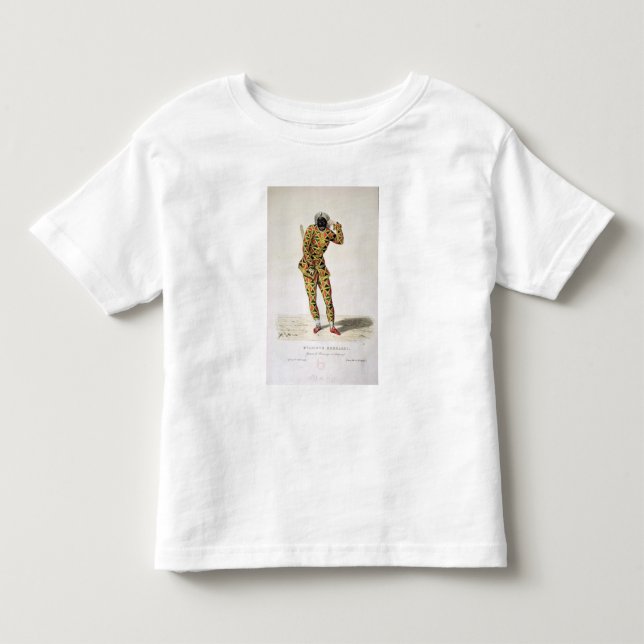 Harlekin Kleinkind T-shirt (Vorderseite)