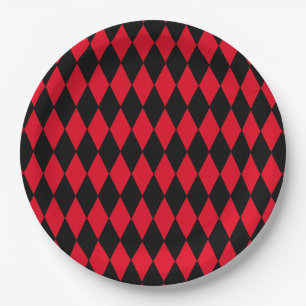 Harlekin-Pappteller kundengerecht Pappteller