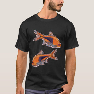 Harlekin-Rasbora - Süßes Buntstift-Fisch-Design T-Shirt