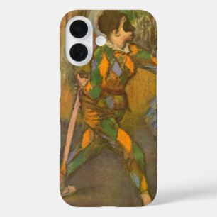 Harlekin und Columbine von Edgar Degas Vintage Art iPhone 16 Hülle
